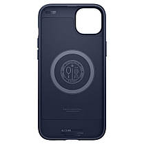 Чохол Spigen для iPhone 14 - Mag Armor (сумісний з MagSafe) Navy Blue (ACS05066), фото 4