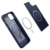 Чохол Spigen для iPhone 14 Plus / 15 Plus - Mag Armor (сумісний з MagSafe), Navy Blue (ACS04919), фото 4