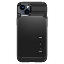 Чохол Spigen для iPhone 14 Slim Armor, Black (ACS04683), фото 3
