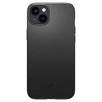 Чохол Spigen для iPhone 14 Plus / 15 Plus - Thin Fit, Matte Black (ACS04773), фото 3