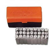 Клейма буквені латинські GROZ LP/6 6 мм 26105