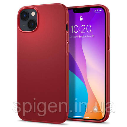 Чохол Spigen для iPhone 14 - Thin Fit, Red (ACS04789), фото 1