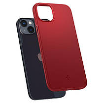 Чохол Spigen для iPhone 14 - Thin Fit, Red (ACS04789), фото 6