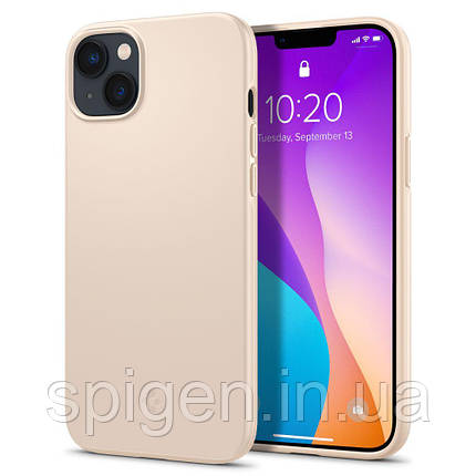 Чохол Spigen для iPhone 14 - Thin Fit, Sand Beige (ACS04793), фото 1