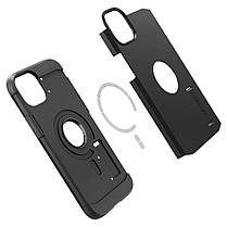 Чохол Spigen для iPhone 14 Plus / 15 Plus - Tough Armor MAG (MagSafe), Black (ACS04915), фото 6