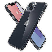 Чохол Spigen для iPhone 14 - Ultra Hybrid, Crystal Cleare (ACS05040), фото 6