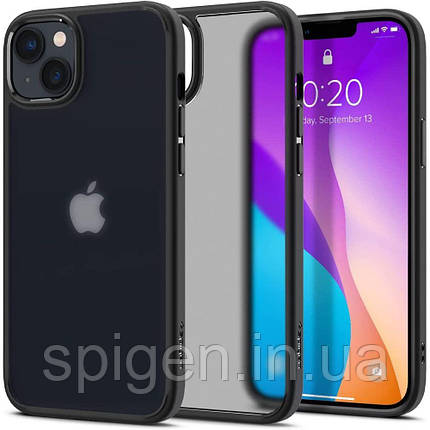 Чохол Spigen для iPhone 14 Ultra Hybrid, Frost Black (ACS05047), фото 1