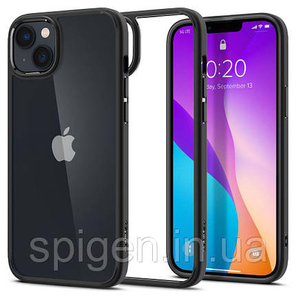 Чохол Spigen для iPhone 14 - Ultra Hybrid, Matte Black (ACS05041), фото 1