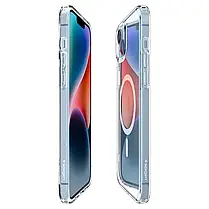Чохол Spigen для iPhone 14 Plus / 15 Plus - Ultra Hybrid MagSafe (Пошкоджена упаковка), White (ACS04902), фото 5