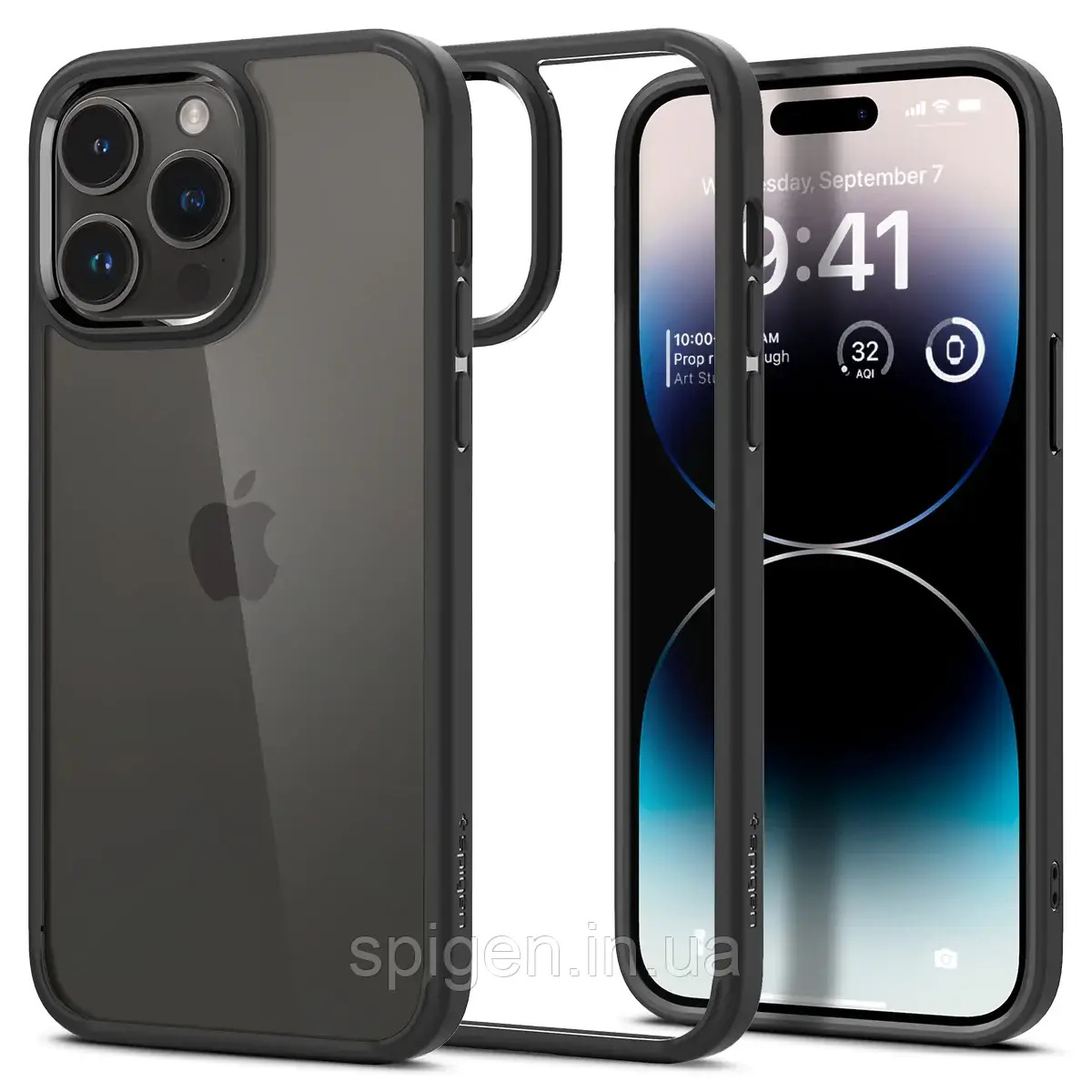 Чохол Spigen для iPhone 14 Pro Max — Ultra Hybrid, Matte Black (ACS04817)