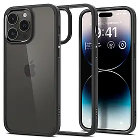 Чохол Spigen для iPhone 14 Pro Max - Ultra Hybrid, Matte Black (ACS04817)