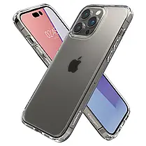 Чохол Spigen для iPhone 14 Pro - Ultra Hybrid, Frost Clear (ACS04967), фото 3