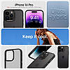 Чохол Spigen для iPhone 14 Pro - Ultra Hybrid, Frost Black (ACS04968), фото 11