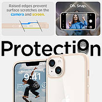 Чохол Spigen для iPhone 15 Plus / 14 Plus - Ultra Hybrid, Sand Beige (ACS04898), фото 6