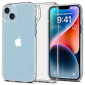 Чохол Spigen для iPhone 14 Plus / 15 Plus - Ultra Hybrid, Frost Clear (ACS04900)