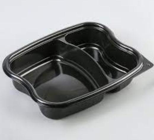 Контейнер одноразовий ПР-ЛГ-1000 С2 (РР) чорний без кришки Кр.3084