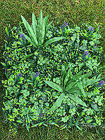 Декоративне зелене покриття "Мікс" 50х50 см. Висота 12 см, фото 2