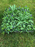 Декоративне зелене покриття "Мікс" 50х50 см. Висота 12 см, фото 3