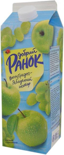 Сок нектар Добрий Ранок Виноградно-яблучного 1.9 л