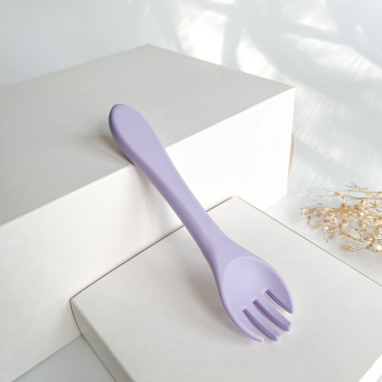 Виделка (лаванда) силіконова, фото 1