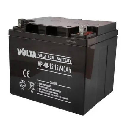 Акумуляторна батарея "VOLTA" (New Line) 40 ампер Арт.VP-40 Ah, фото 2
