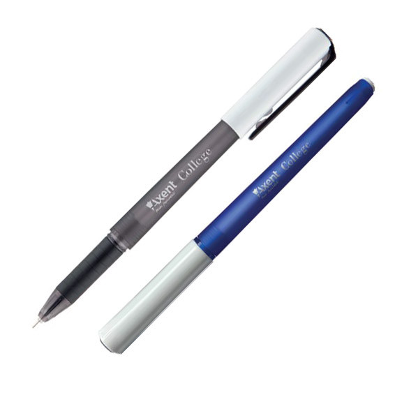 Ручка гелева College Axent синя 1075-02
