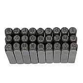 Клейма буквені латинські GROZ LP/12 12 мм 26108