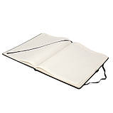 Блокнот Axent Partner Grand (великий, у клітинку, чорний), фото 7