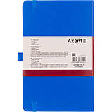 Блокнот Axent Partner (середній, у клітинку, блакитний), фото 4