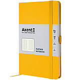 Блокнот Axent Partner (середній, у клітинку, жовтий), фото 2