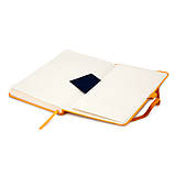 Блокнот Axent Partner (середній, у клітинку, жовтий), фото 4