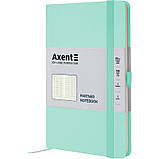 Блокнот Axent Partner (середній, у клітинку, м'ятний), фото 3