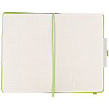 Блокнот Axent Partner (середній, у клітинку, салатовий), фото 4