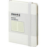 Блокнот Axent Partner (кишеньковий, у клітинку, білий), фото 3