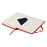 Блокнот Axent Partner (кишеньковий, у клітинку, червоний), фото 5