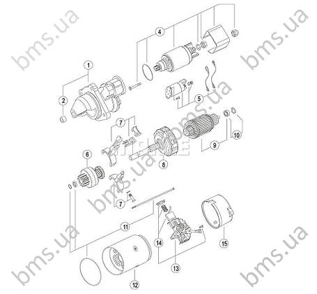 Бендикс стартера 9з DEUTZ / BOSCH, фото 3