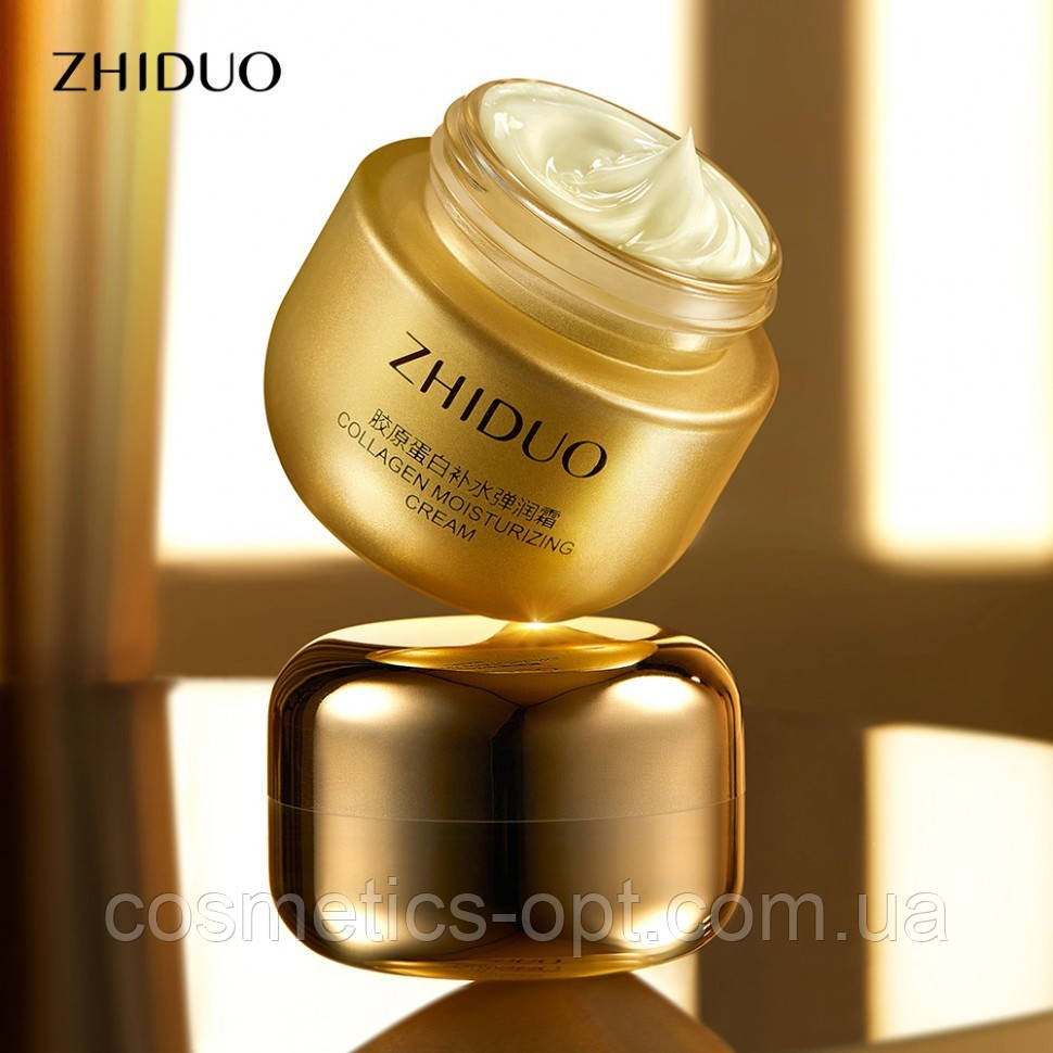 Зволожуючий крем для обличчя з колагеном ZHIDUO Collagen Moisture Cream, 30 г