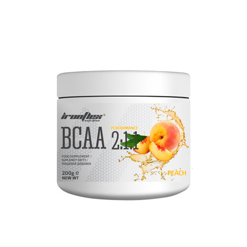 Амінокислоти IronFlex BCAA Performance 2-1-1 200 г Персик Peach