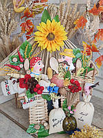 Українська Хата  "На добробут", 47*37 см, семейний оберіг, український народний оберіг, оберіг для оселі