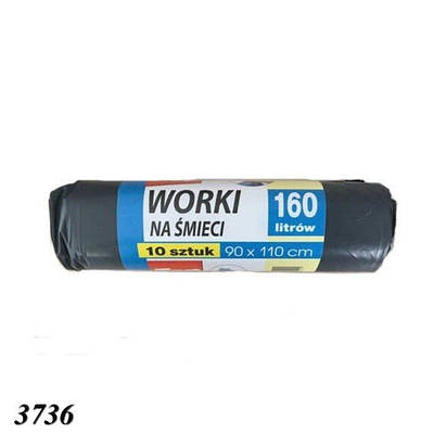 Пакети для сміття Worki 160 л 10 шт