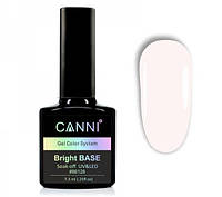 Цветное базовое покрытие CANNI Bright Base №653 молочно-розовый, 7.3мл