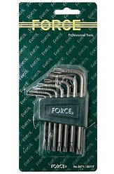 Набір ключів FORCE 5071 Torx Г-образних 7 пр. (Т10-Т40)