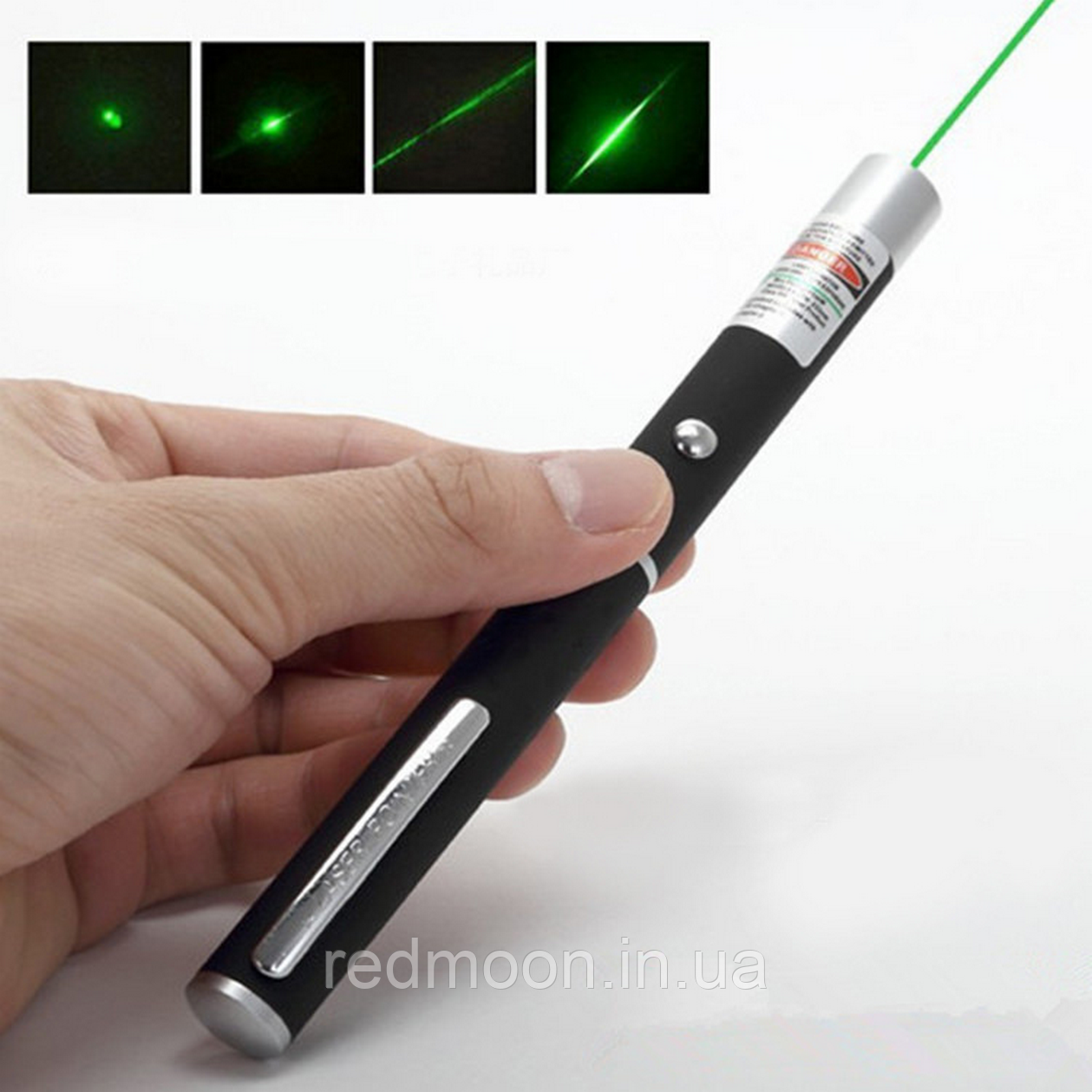 Мощная лазерная указка до 10 км, Зеленый луч, 100 W, Green Laser Pointer 8410 / Диодный лазер - фото 2 - id-p1706742851