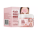 Персикова пухирцева маска Sadoer Peach Bubble Clay Mask, 100 г, фото 3