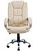 Офісне крісло з підлокітниками на коліщатках Каліфорнія Ю (California U) Бежевий Richman, фото 4
