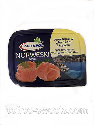 Сир плавлений Mlekpol Norweski Smak 150 г (Польща), фото 2