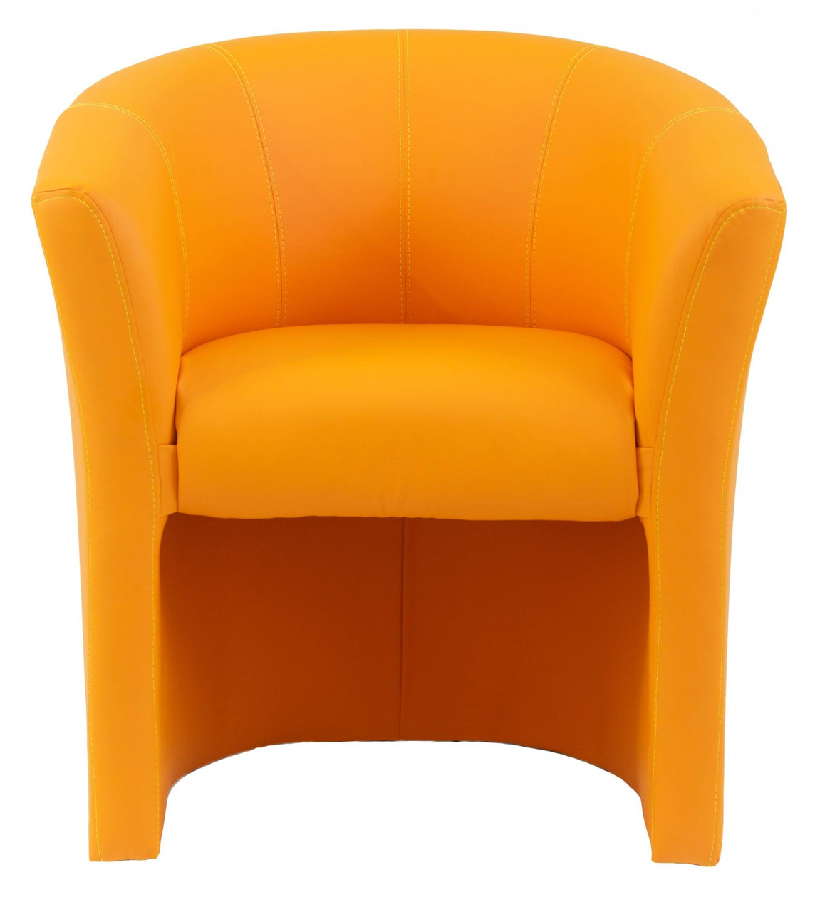 Кресло Richman Бум Единица 650 x 650 x 800H см Zeus Deluxe Orange Оран