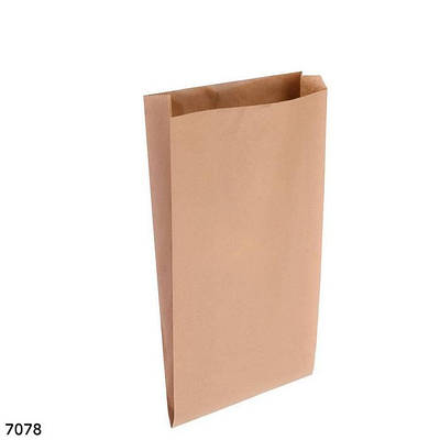 Пакет саше паперовий бурий 18х34х5 см 100 шт