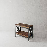 Прикроватный столик в стиле LOFT (NS-1488) z15-2024