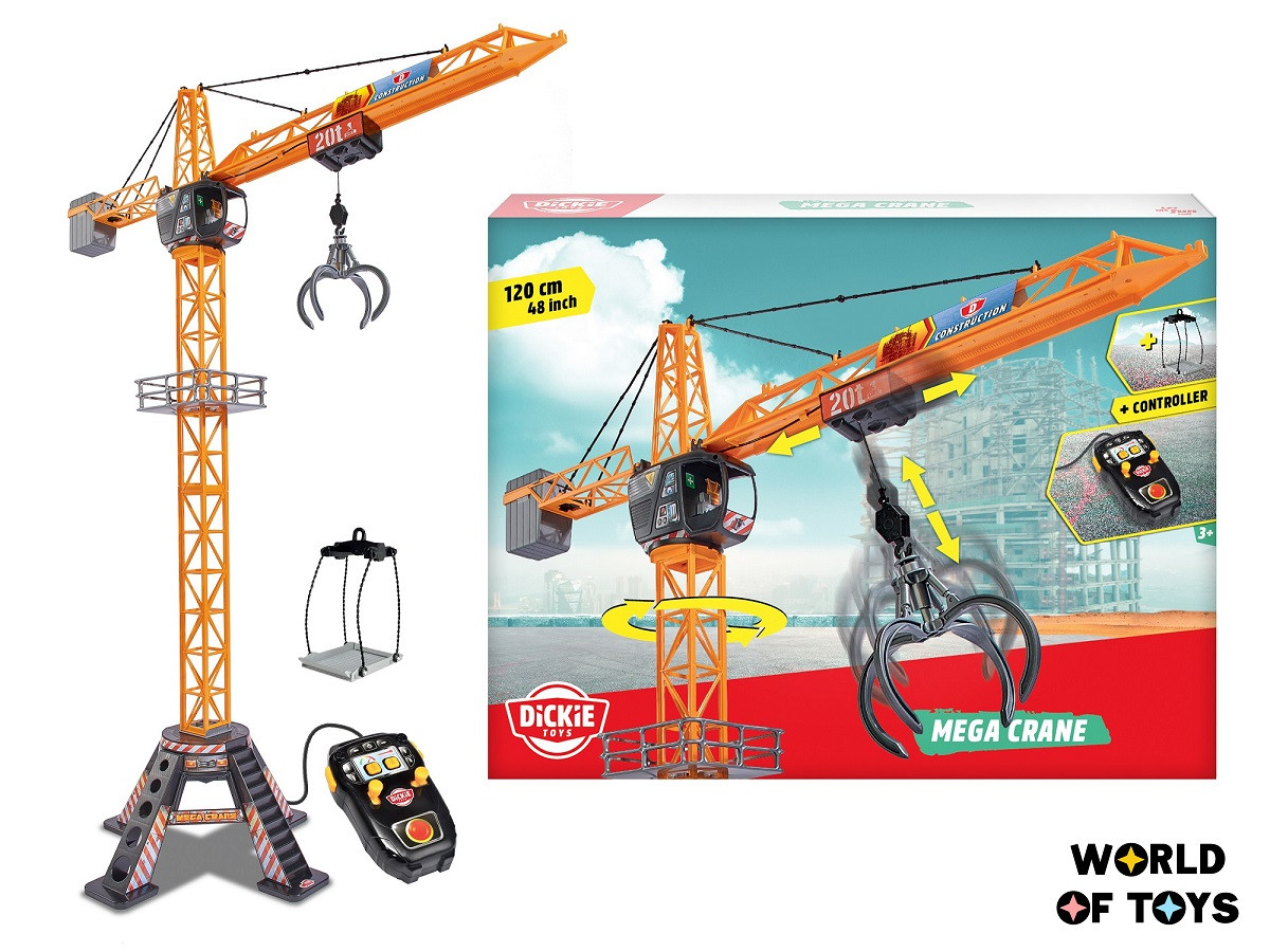 Мега кран Dickie Toys Стріла на ДК 120 см (1139012)